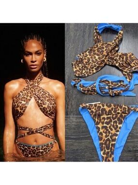 NWT Tropic of C | Bianca top and Sana bottom in Mama Africa/Pacifico